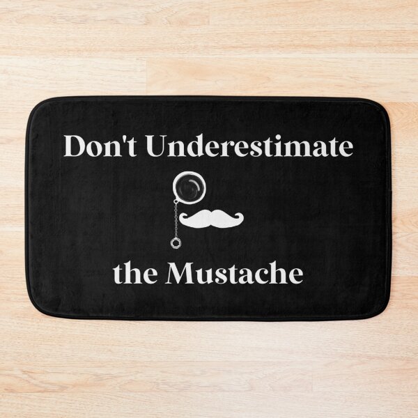 Item preview, Hercule Poirot-  Don’t underestimate the Mustache  designed and sold by FunandWhimsy.