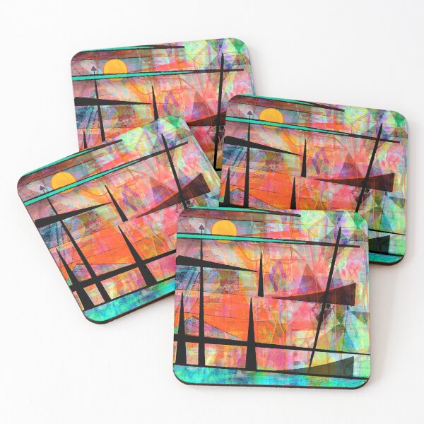 Item preview, Abstract Water Landscape designed and sold by ViaARTfactory.