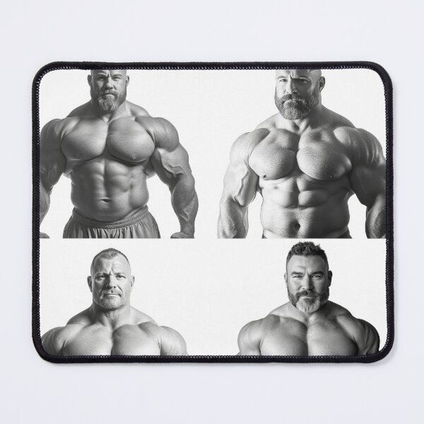 Item preview, Grid of Muscular Men #1 designed and sold by BeautyofMasc.