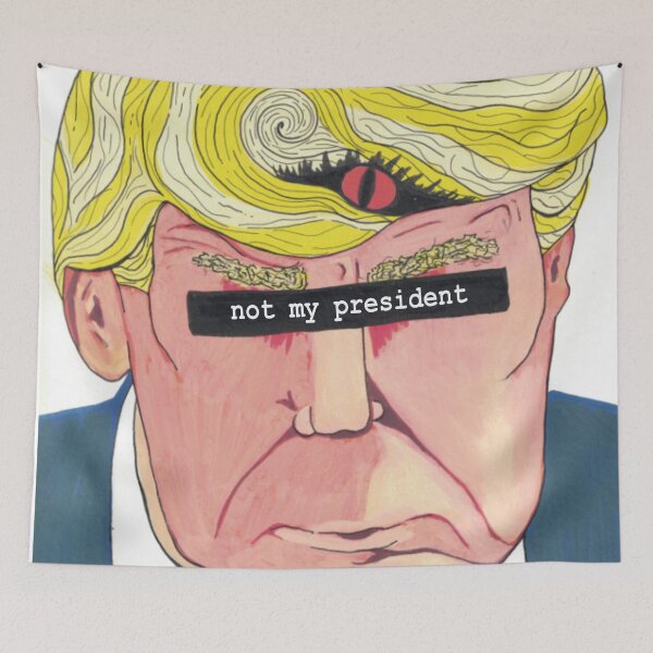 Item preview, Not My President designed and sold by babas-bizzarre.