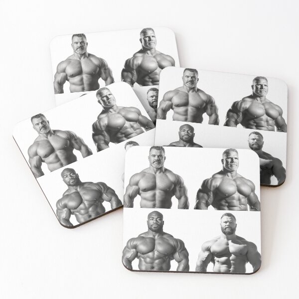 Item preview, Muscle Grid #3 designed and sold by BeautyofMasc.