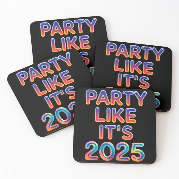 Item preview, COLORFUL PARTY LIKE ITS 2025 designed and sold by OLLIEDIGITALS.