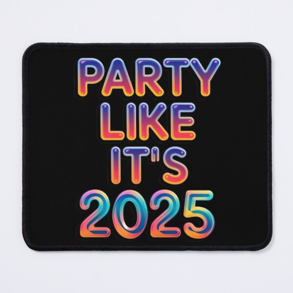 Item preview, COLORFUL PARTY LIKE ITS 2025 designed and sold by OLLIEDIGITALS.