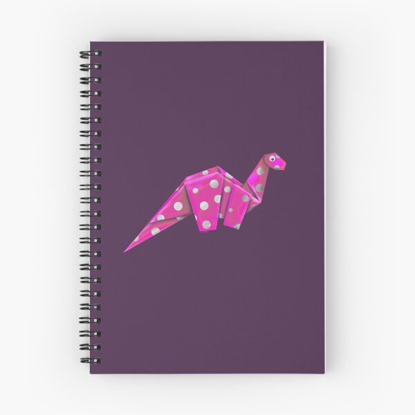 Item preview, Googly-Eyed Origami Brachiosaur - Pink designed and sold by TimeLady's Closet.