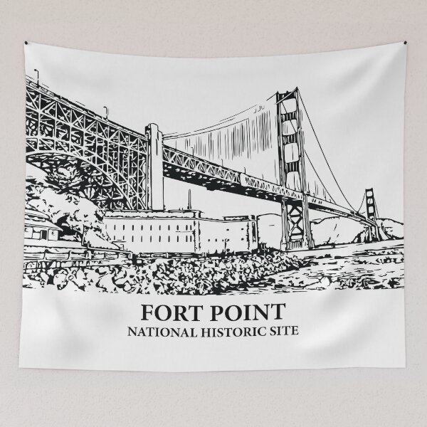 Item preview, Fort Point National Historic Site designed and sold by Lakeric Cityscapes.