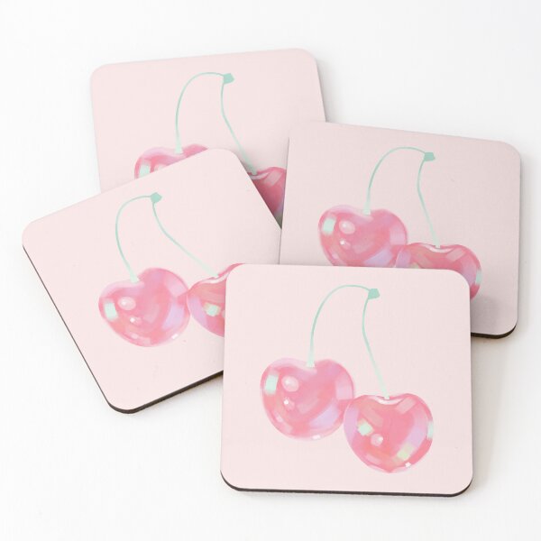 Item preview, Cherries | Baby Pink designed and sold by Laxium.