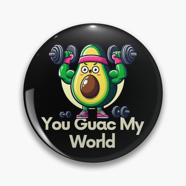 Item preview, Guac & Gains designed and sold by ArchVibe.