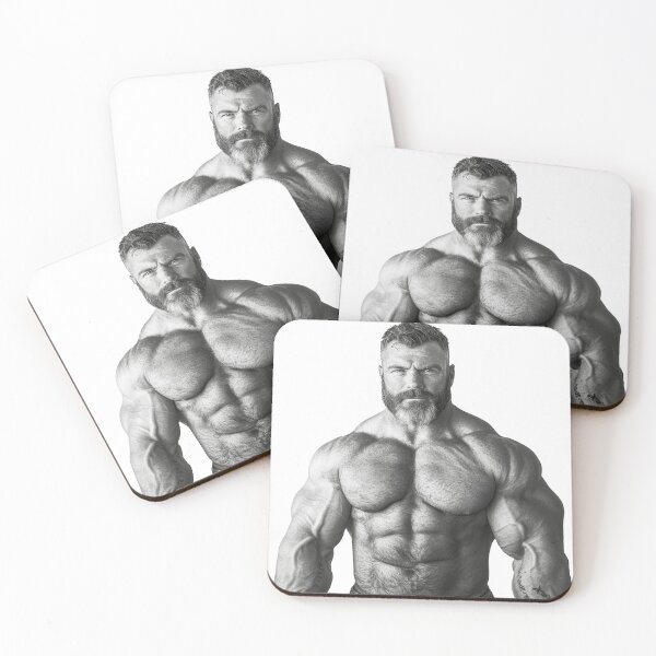 Item preview, Muscular Man #1 designed and sold by BeautyofMasc.