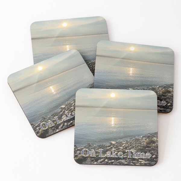 Item preview, On lake time, lake shore  designed and sold by aadventures.