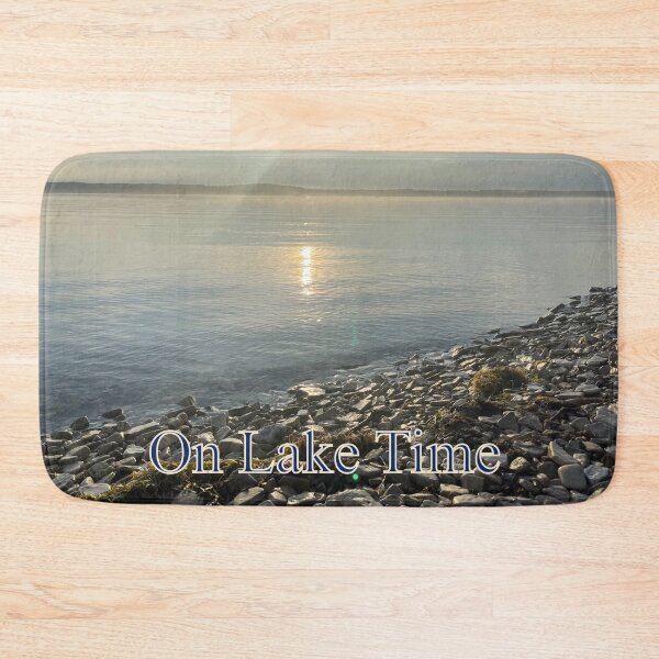 Item preview, On lake time, lake shore  designed and sold by aadventures.