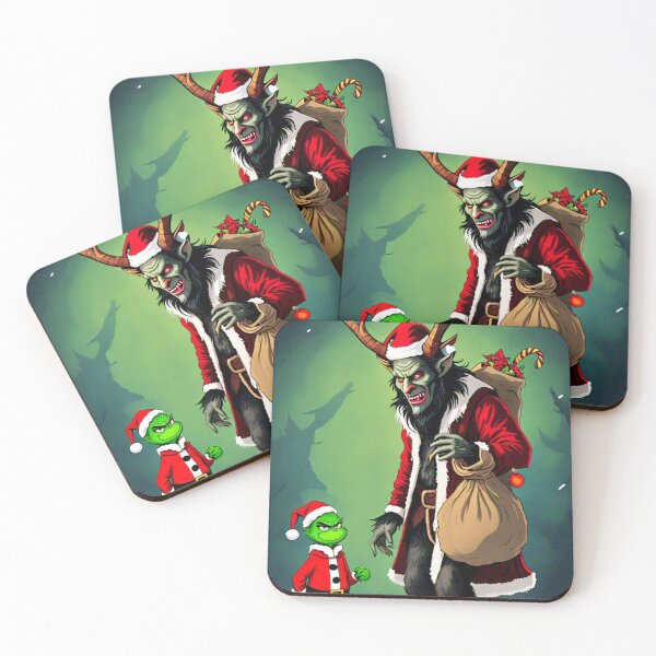 Item preview, Krampus and The Grinch 2 designed and sold by Heartbreaker Creative.