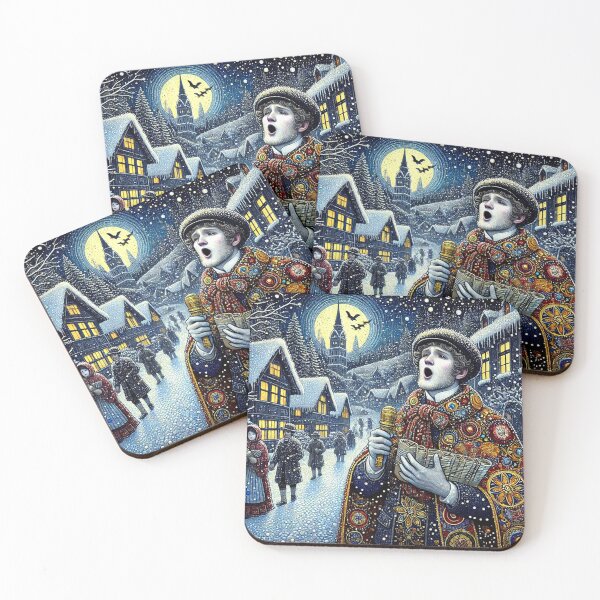 Item preview, Holiday Christmas Carolers designed and sold by TheDarkWardrobe.