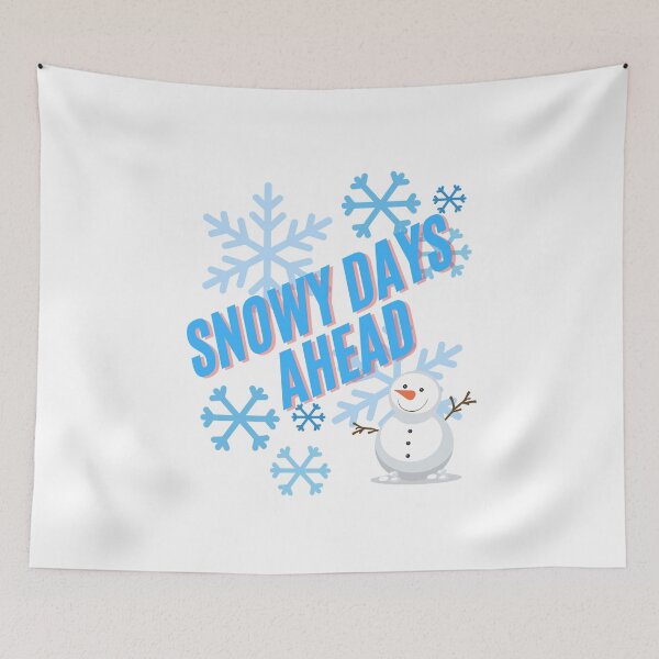 Item preview, Snowy Days Ahead, fun snowman  designed and sold by TIPJ.