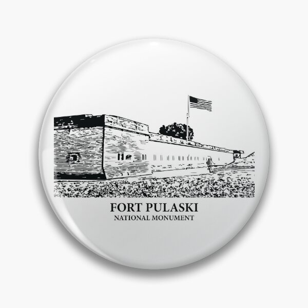 Item preview, Fort Pulaski National Monument designed and sold by Lakeric Cityscapes.
