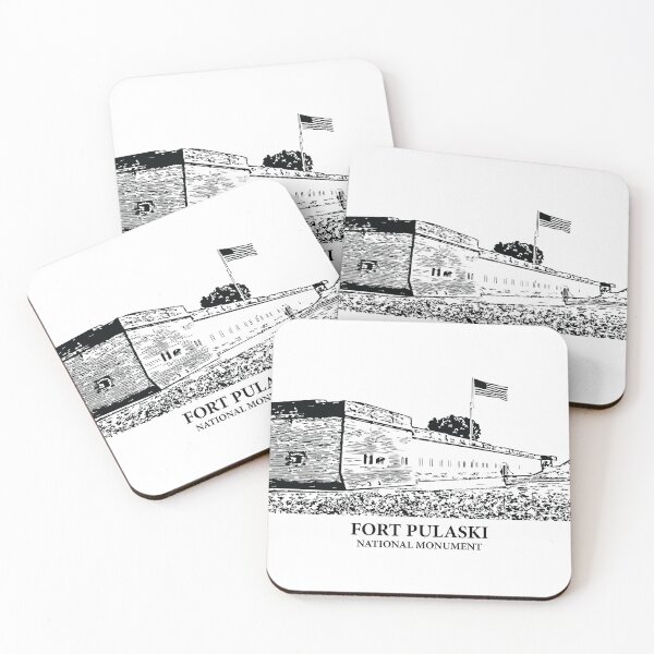 Item preview, Fort Pulaski National Monument designed and sold by Lakeric Cityscapes.