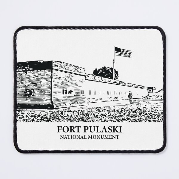 Item preview, Fort Pulaski National Monument designed and sold by Lakeric Cityscapes.