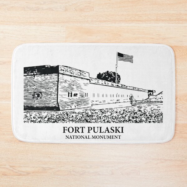 Item preview, Fort Pulaski National Monument designed and sold by Lakeric Cityscapes.