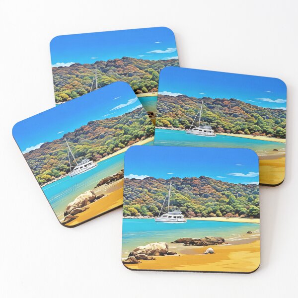 Item preview, Abel Tasman Beach Print designed and sold by BleedinDesign.