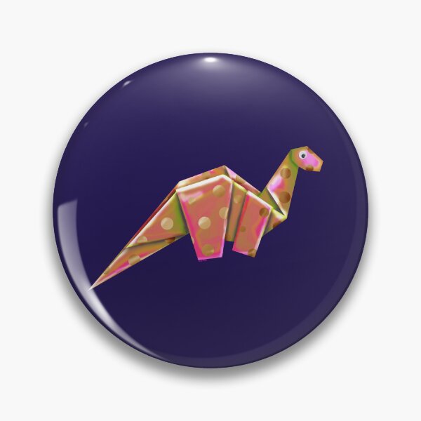 Item preview, Googly-Eyed Origami Brachiosaur - Iridescent designed and sold by TimeLady's Closet.