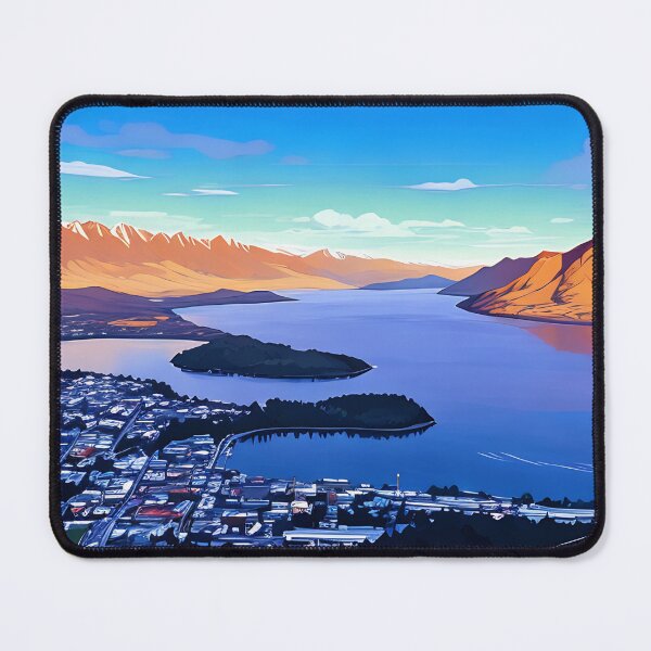 Item preview, Queenstown Sunset Print designed and sold by BleedinDesign.