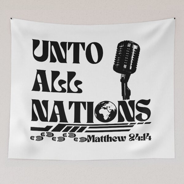 Item preview, Unto All Nations, Christian Faith designed and sold by MoriaStore.