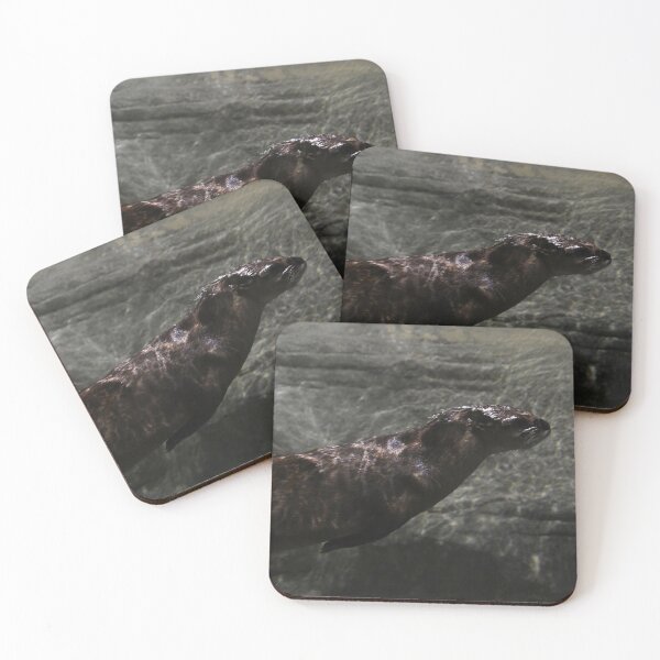 Item preview, Swimming River Otter designed and sold by Kim Pruim.