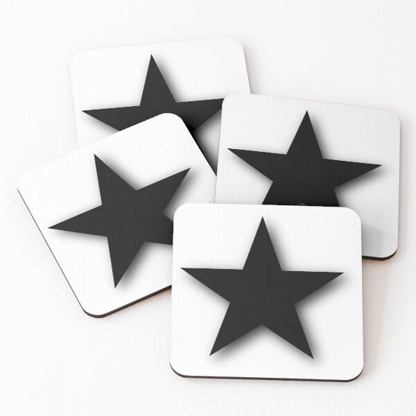 Item preview, Black Star (3D) designed and sold by moongazed.