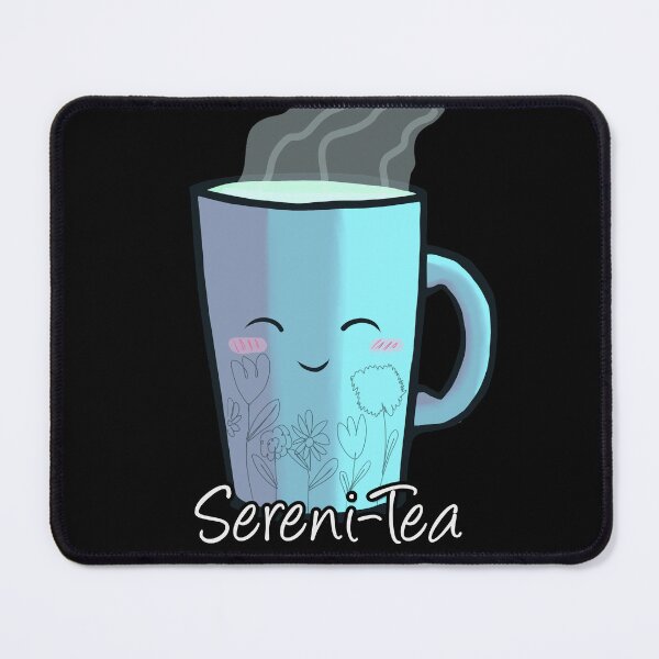 Item preview, Serenity Tea in Blue designed and sold by Ivorycrow.