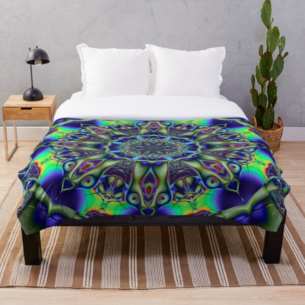 Item preview, Smiling Faces Fractal Mandala designed and sold by Deometry369.