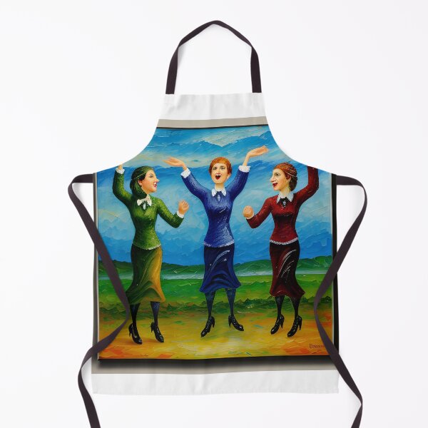 Item preview, Three Sisters Dancing Joyfully designed and sold by Paw's Arts.