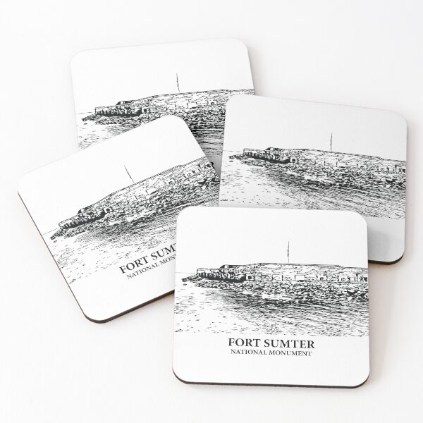 Item preview, Fort Sumter National Monument designed and sold by Lakeric Cityscapes.