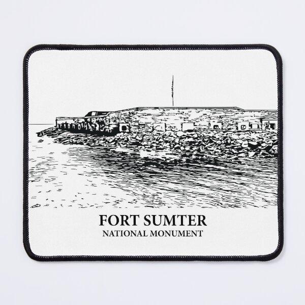 Item preview, Fort Sumter National Monument designed and sold by Lakeric Cityscapes.