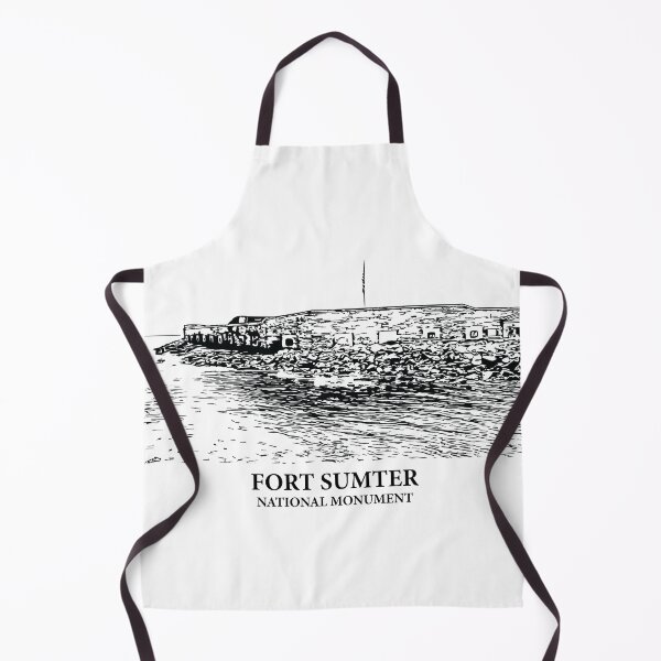 Item preview, Fort Sumter National Monument designed and sold by Lakeric Cityscapes.