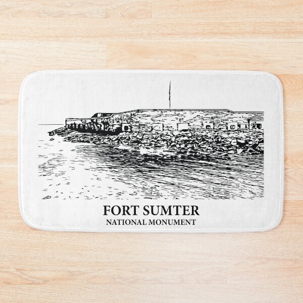 Item preview, Fort Sumter National Monument designed and sold by Lakeric Cityscapes.