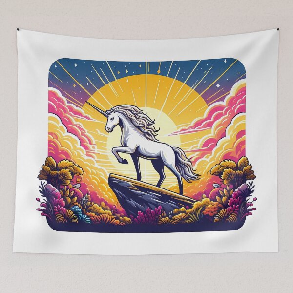 Item preview, Sunset Unicorn designed and sold by ipan.