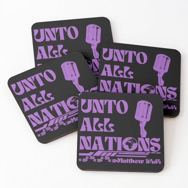Item preview, Unto All Nations, Go Makes Disciples designed and sold by MoriaStore.