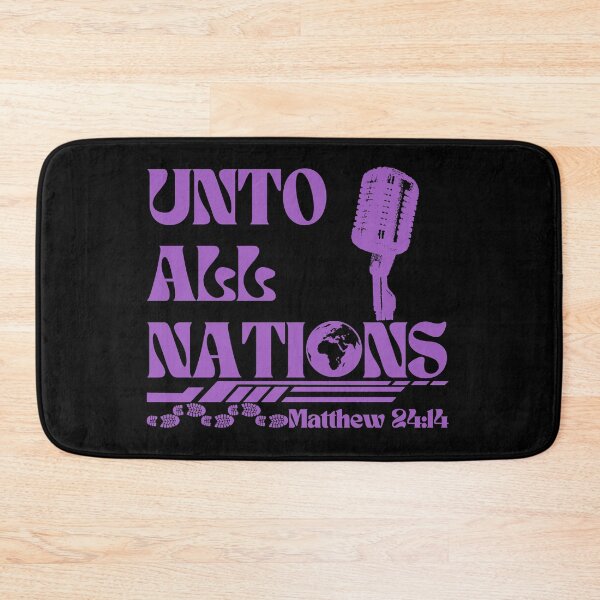 Item preview, Unto All Nations, Go Makes Disciples designed and sold by MoriaStore.