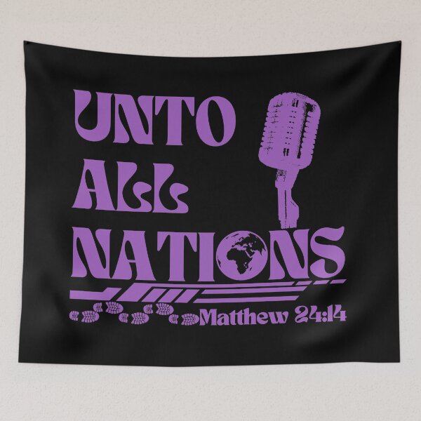 Item preview, Unto All Nations, Go Makes Disciples designed and sold by MoriaStore.