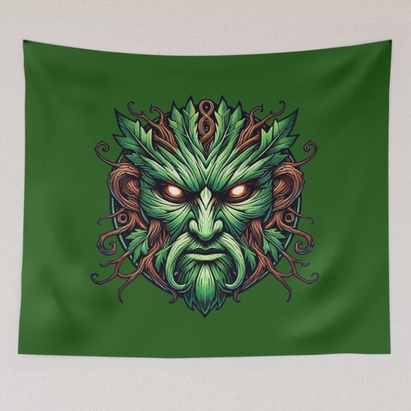 Item preview, Greenman Print designed and sold by PinUpPizzazz.