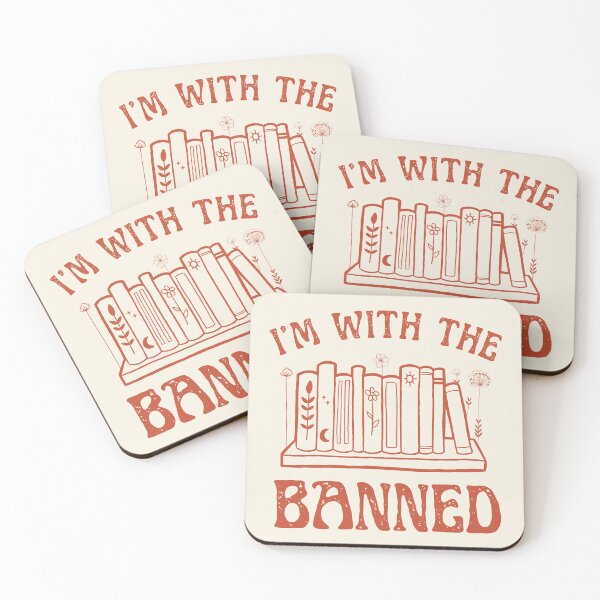Item preview, I'm with the Banned Books designed and sold by RareLavender.