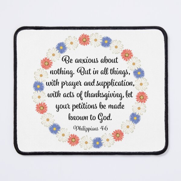 Item preview, Bible Verse - Philippians 4:6 designed and sold by SavsSparkleShop.