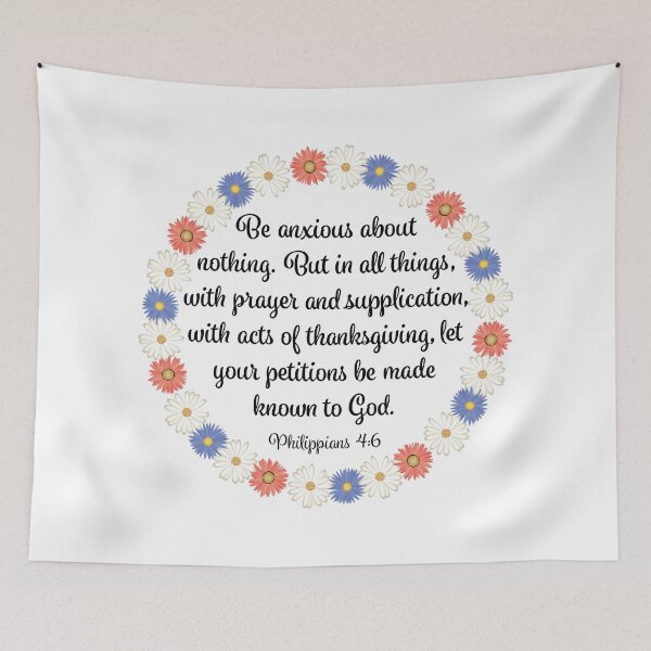 Item preview, Bible Verse - Philippians 4:6 designed and sold by SavsSparkleShop.