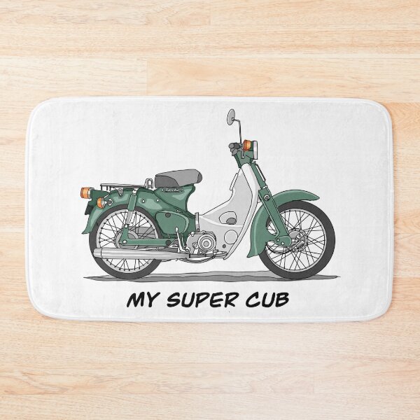 Item preview, Retro Super Cub Motorbike   designed and sold by GaalArt.