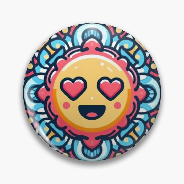 Item preview, emoji mandala with different expressions with bright colors designed and sold by Anime9122.