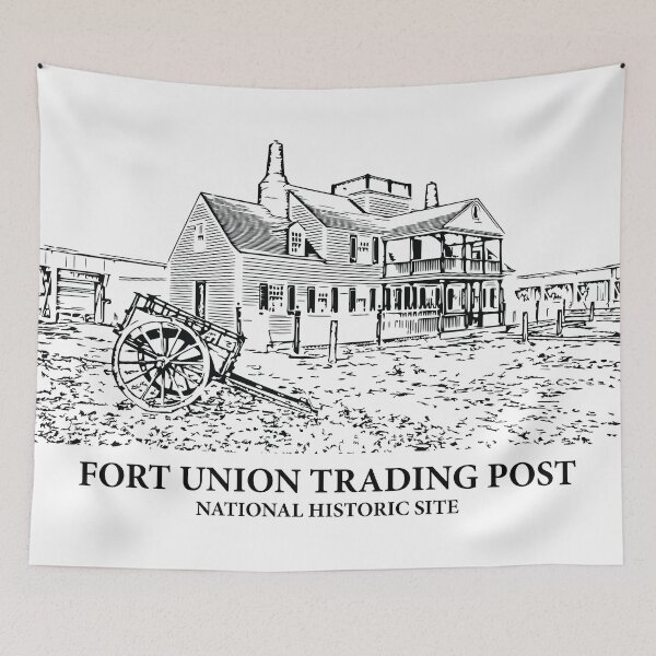 Item preview, Fort Union Trading Post National Historic Site designed and sold by Lakeric Cityscapes.