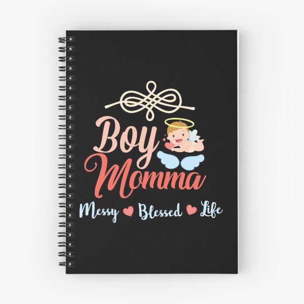 Item preview, Boy Momma Messy Blessed Life designed and sold by stuch75.