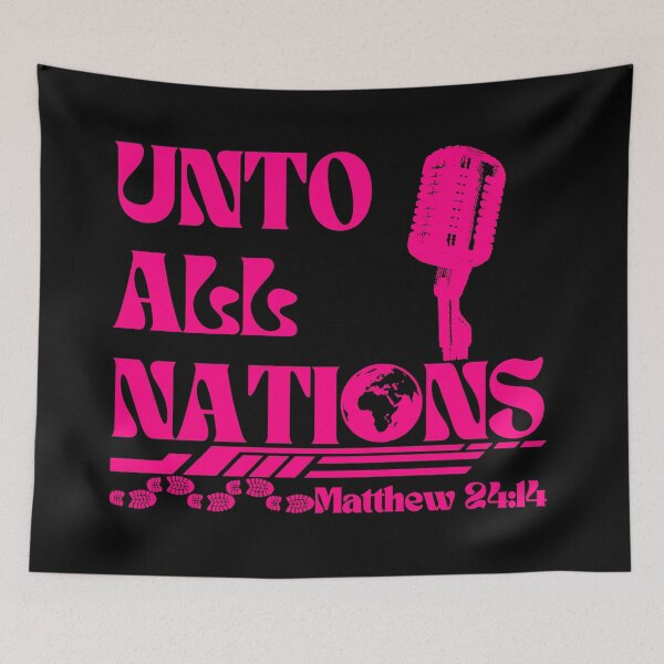 Item preview, Unto All Nations, Makes Disciples designed and sold by MoriaStore.
