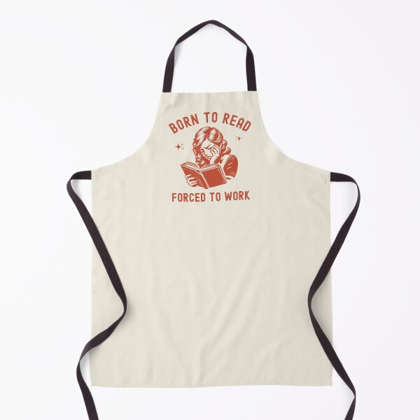 Item preview, Born to Read Forced to Work designed and sold by RareLavender.