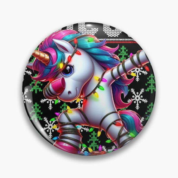 Item preview, Unicorn Last Dabbing Ugly Pattern Christmas designed and sold by ipan.