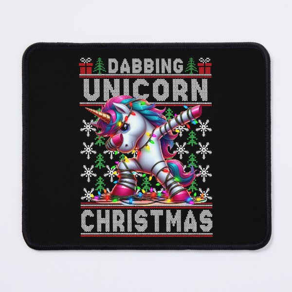 Item preview, Unicorn Last Dabbing Ugly Pattern Christmas designed and sold by ipan.